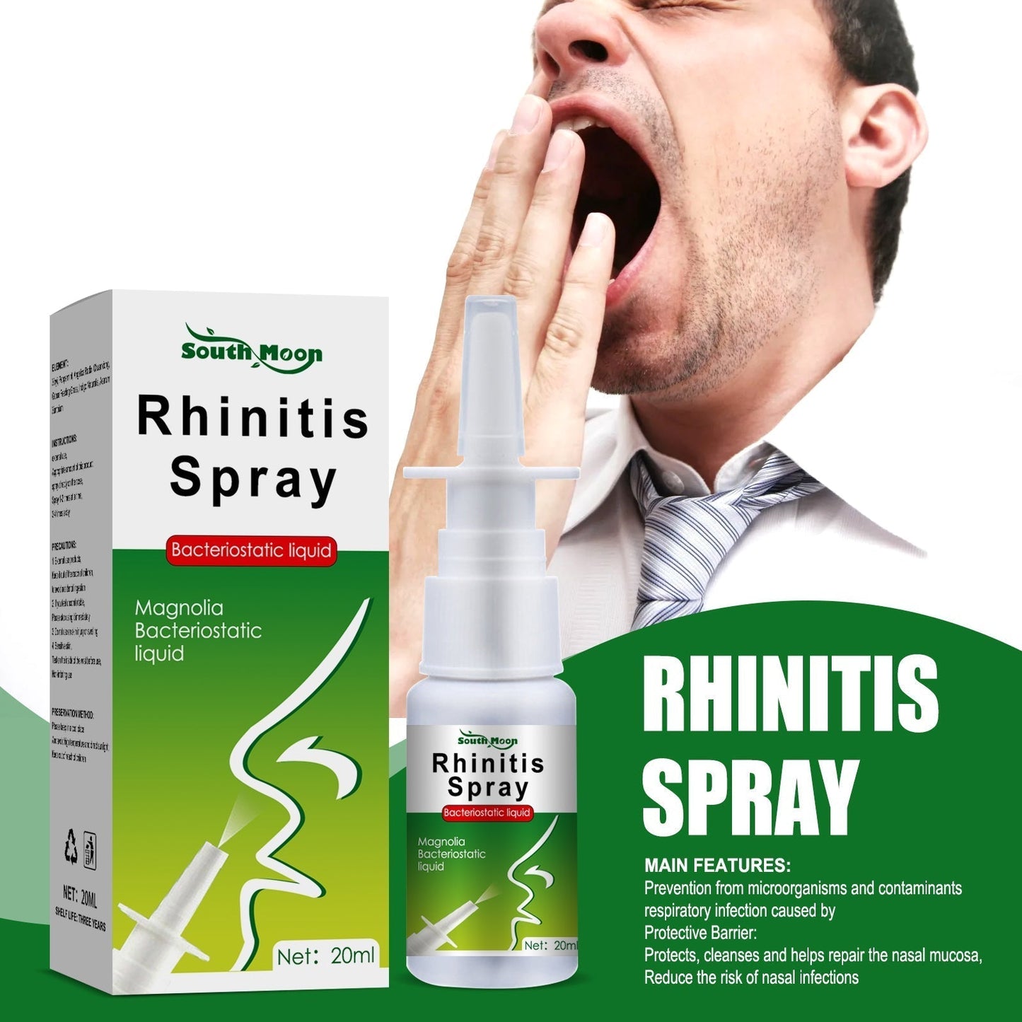 RHITINIS SPRAY POUR LA SINUSITE