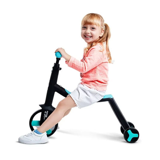 Trottinette pour enfant multifonction - Trottinette a pédale 3 en 1