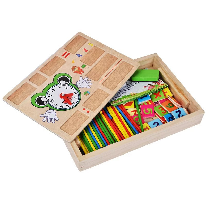 Operation Box – coffret éducatif en bois pour apprendre les maths en s’amusant -