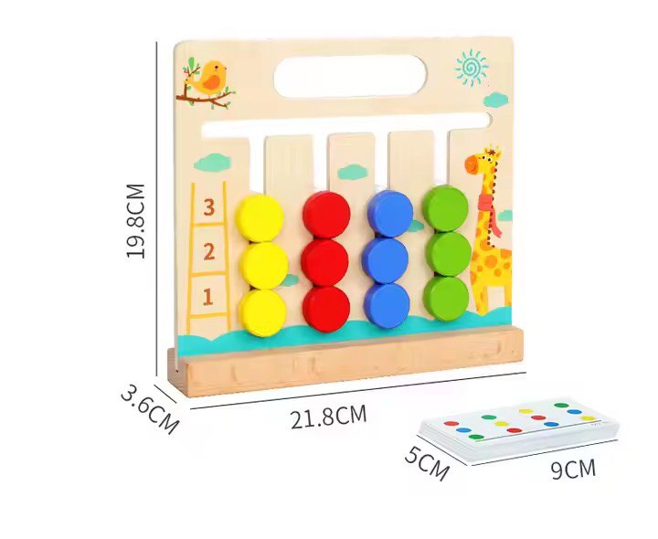 "jeu éducatif enfant", "jouet Montessori", "puzzle logique enfant", "cadeau enfant intelligent".