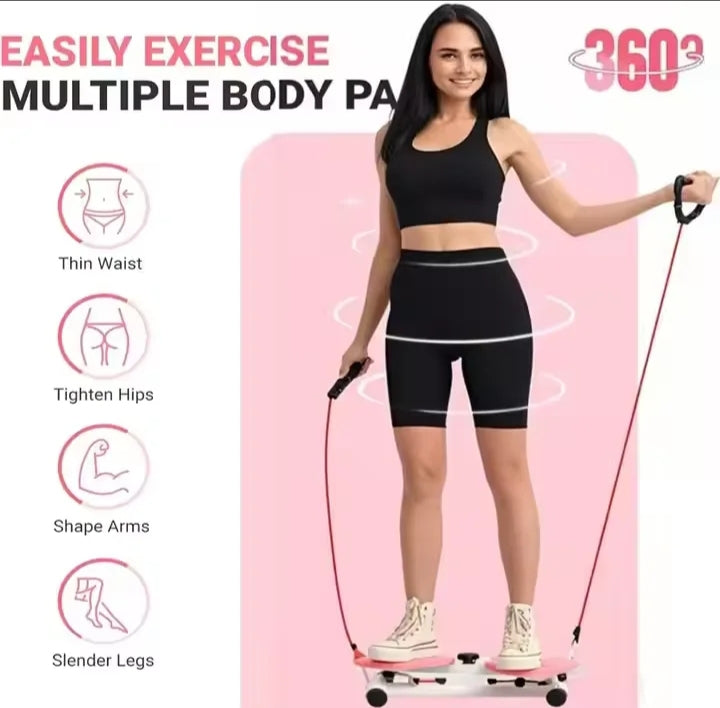 Machine à tordre la taille, planche abdominale pour exercice, exercice silencieux pour équipement de gym à domicile, capacité de 150 kg