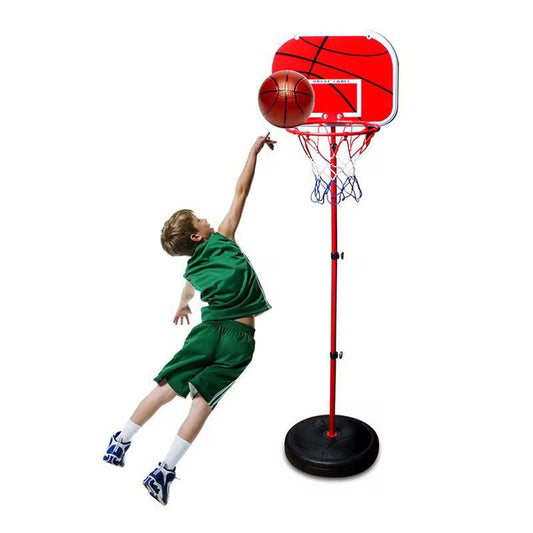 Panier Basket Enfant, Mini Panier de Basketball Ajustable Portable , Poteau en métal pour Enfants, Panier de Basket-Ball réglable pour intérieur extérieur