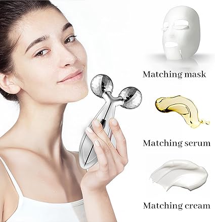 Rouleau de massage facial 3D pour lifting et raffermissement du visage, anti-rides, rouleau de massage pour le visage et le corps