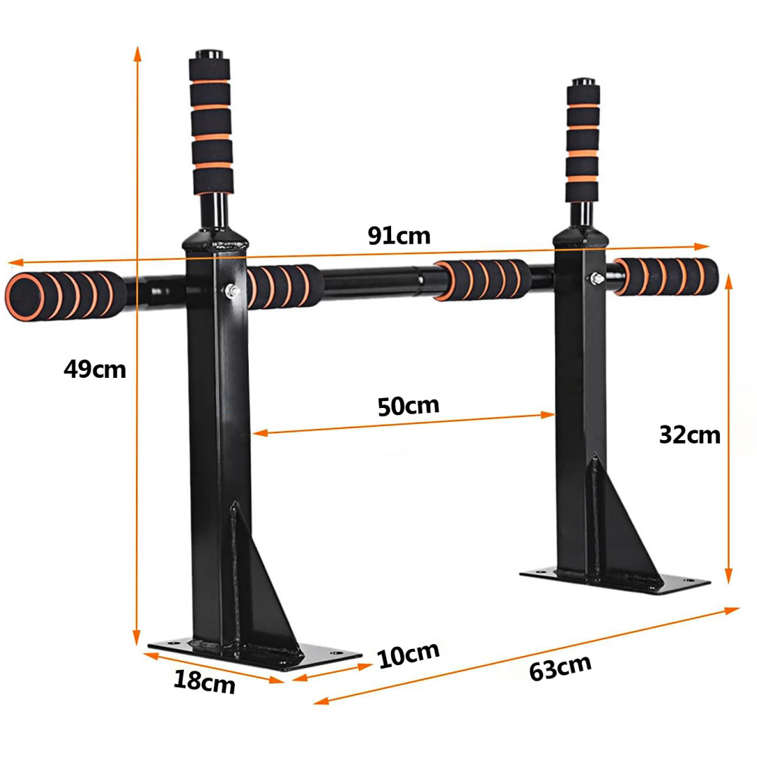 Barre de traction murale multifonctionnelle pour salle de sport à domicile