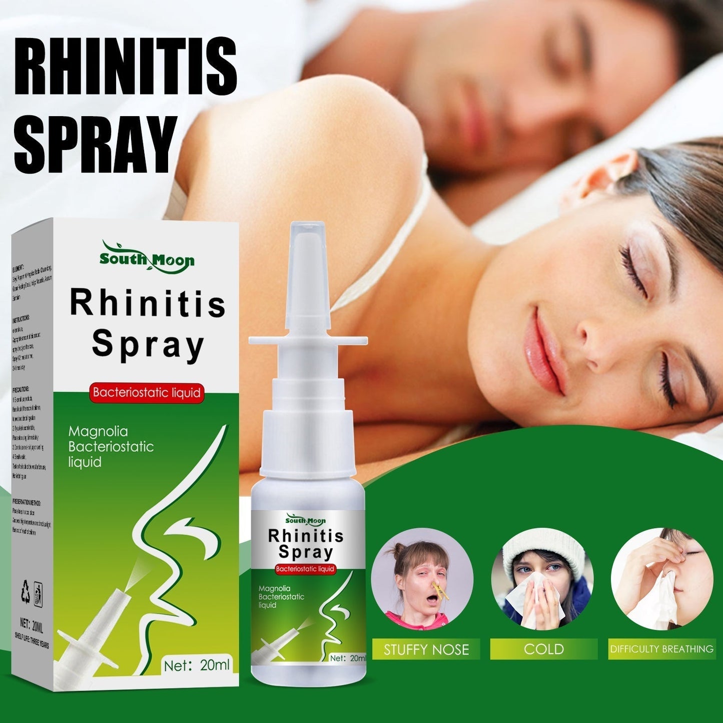 RHITINIS SPRAY  POUR LA SINUSITE