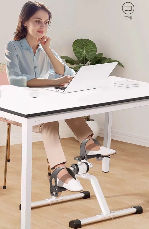 Mini vélo d'exercice à pédales pour la récupération des jambes et des bras, vélo de sol léger et portable