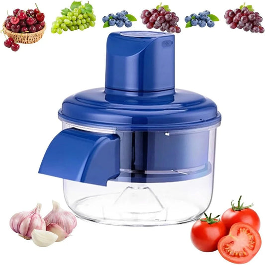 Machine à Éplucher Automatique - Éplucheuse Ail Electrique, Appareil Rechargeable Enlève-Peau Fruits | Pour Ail, Tomate, Myrtilles, Alimentation Saine