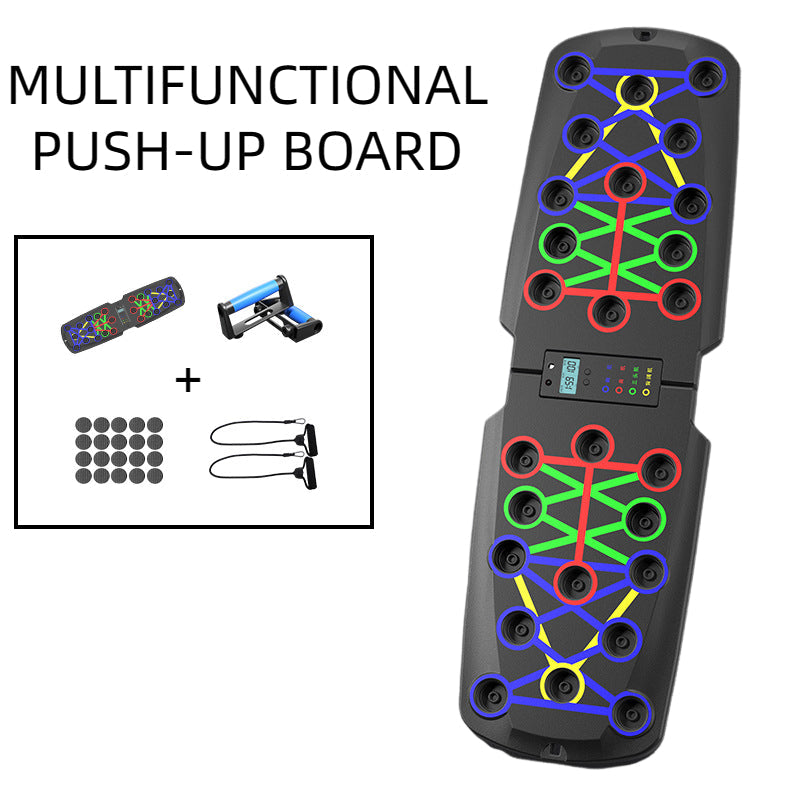 PLANCHE DE MUSCULATION MULTI FONCTIONS PUSH-UP BOARD  A COMPTEUR NUMERIQUE