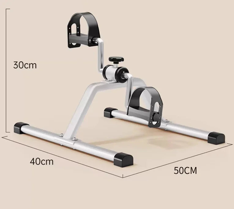 Mini vélo d'exercice à pédales pour la récupération des jambes et des bras, vélo de sol léger et portable