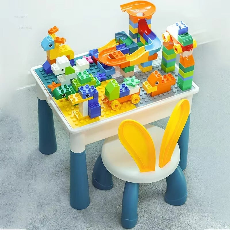 Le Super Méga Table de Construction 4-en-1 – Le cadeau qui occupe, éduque et émerveille votre enfant