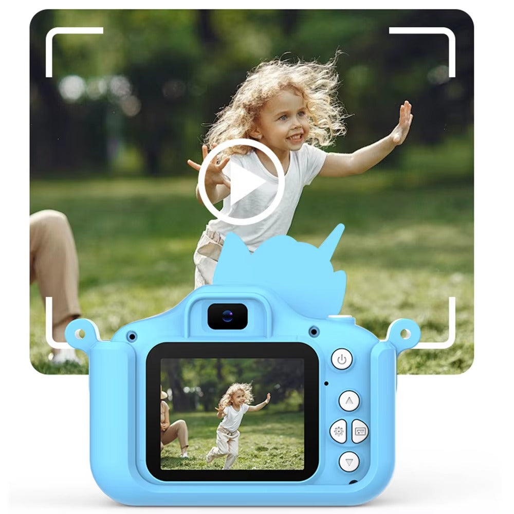 Appareil Photo Enfant HD 1080p – Mini Caméra Rechargeable 3-10 ans