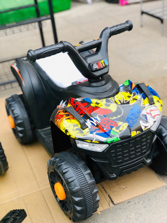 Voiture pour enfant, Quad électrique ATV Enfant – Design Graffiti | 2 à 5 ans