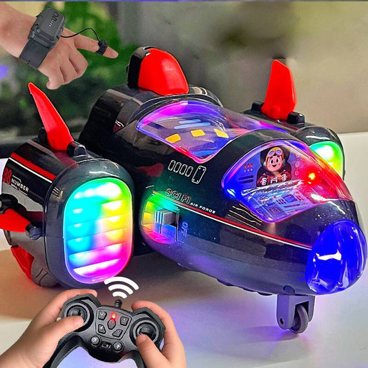 TurboStar Kid™ - voiture télécommandée futuriste à contrôle gestuel et LED