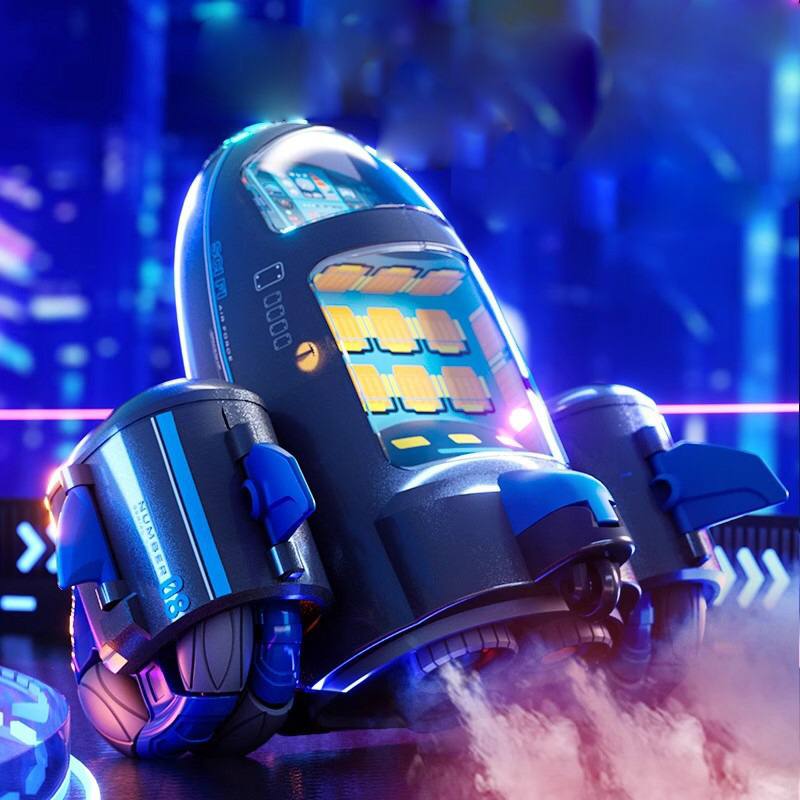 TurboStar Kid™ - voiture télécommandée futuriste à contrôle gestuel et LED